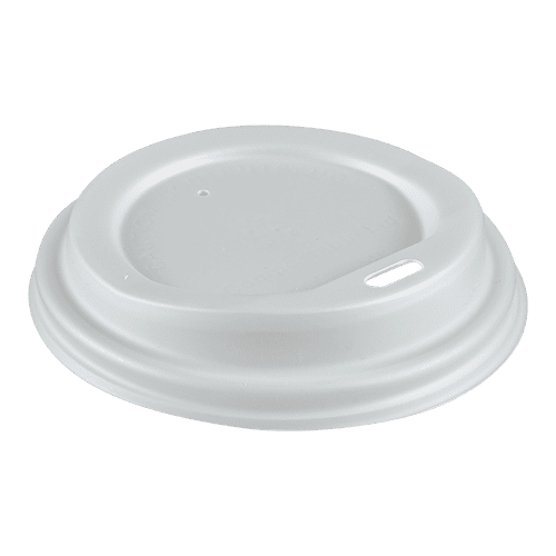 CPLA deksel 360ml wit 90mm Ø