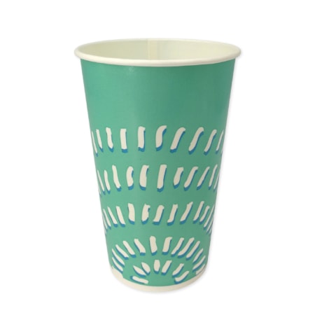 Milkshakebeker karton 400ml Sunrise