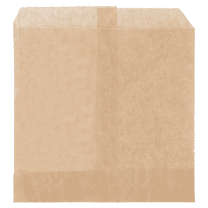 Kraft frietzakje bruin 12x12cm