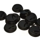 PS Koffiebeker deksels zwart Ø80mm 8oz