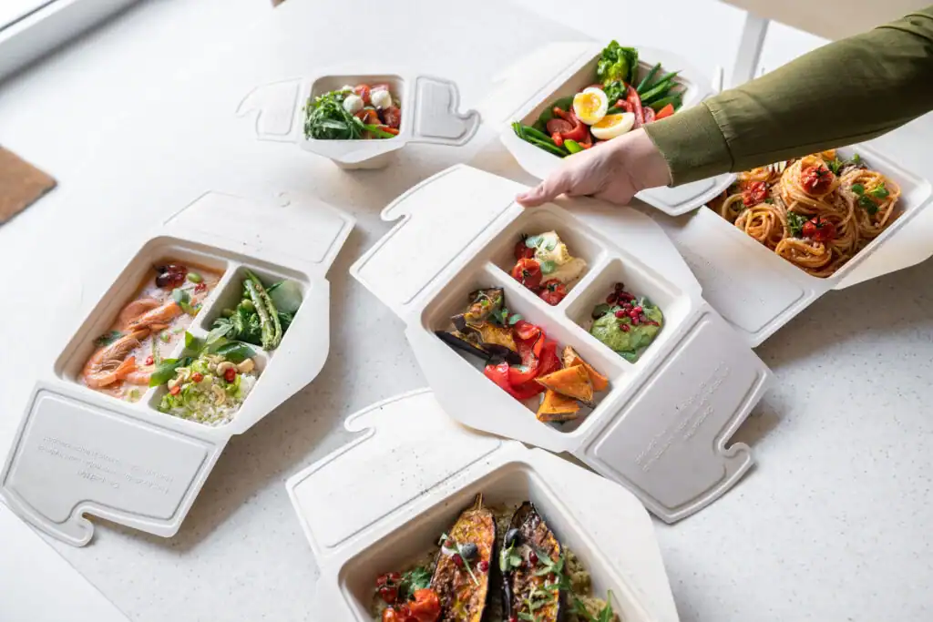 Suikerriet meal box to go 3-vaks 500 200 200ml