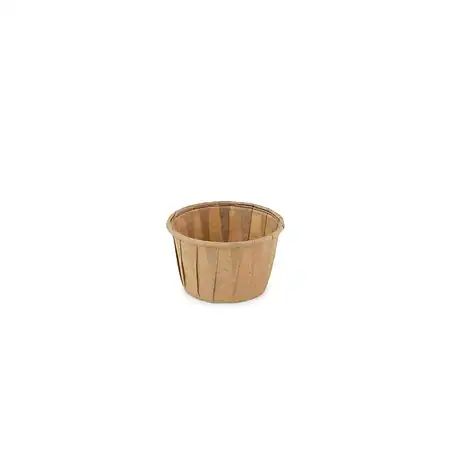 Papieren sauspotje 37ml bruin (FSC®) 50524